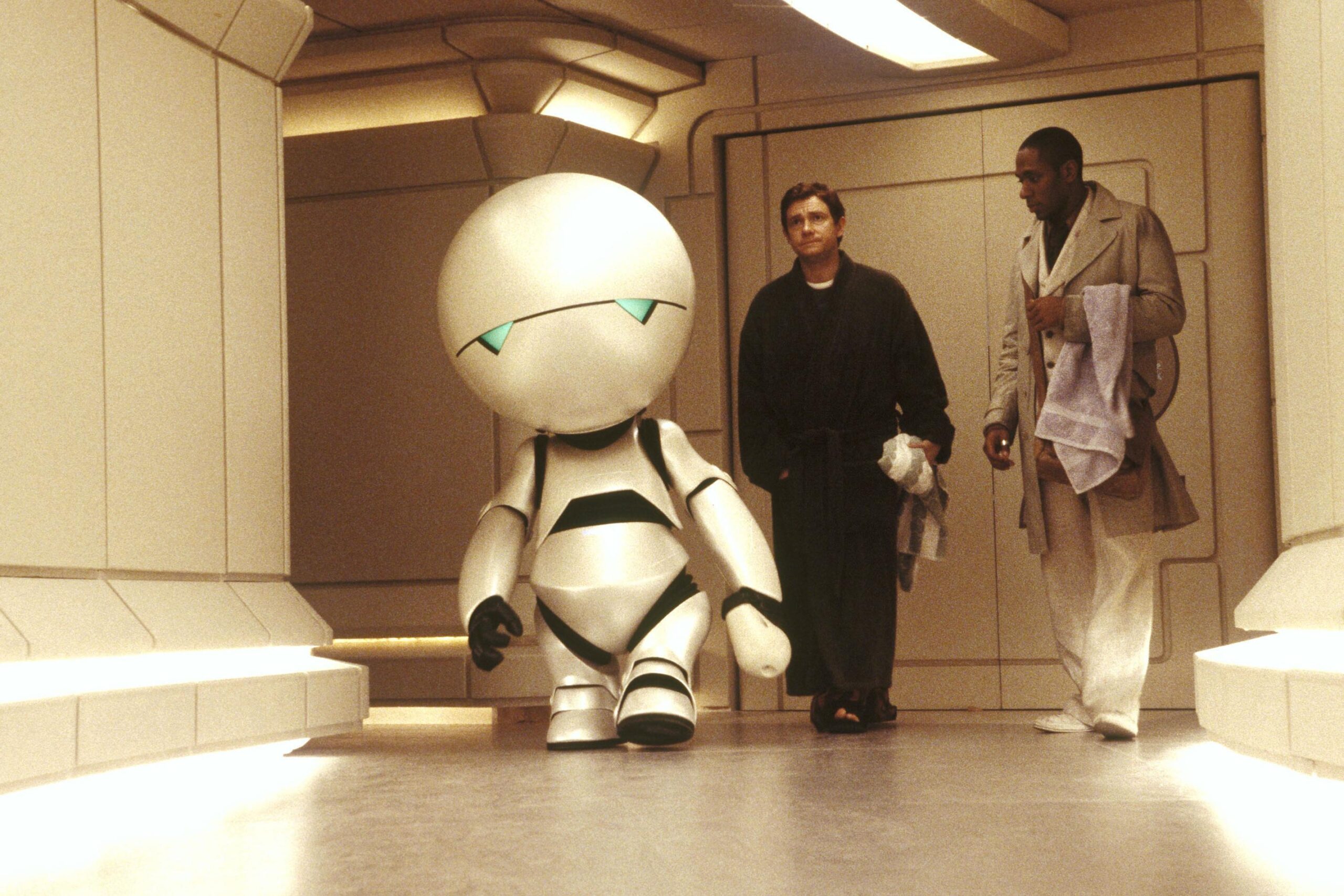 Marvin the Paranoid Android from Hitchhiker's Guide to the Galaxy